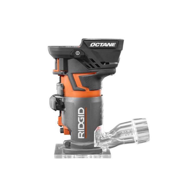 Ridgid 18v Octane Cordless Brushless Compact Fixed Base Router