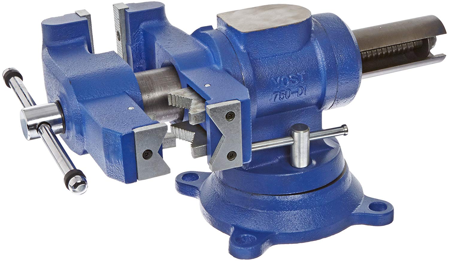 Yost Vises 750 Di Heavy Duty Multi Jaw Rotating Combination Pipe