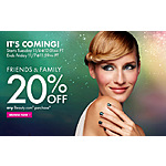 Beauty.com: 20% off your order
