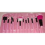 urlhasbeenblocked 12 pcs Professional Makeup Brush Set (Rose) $5.99
