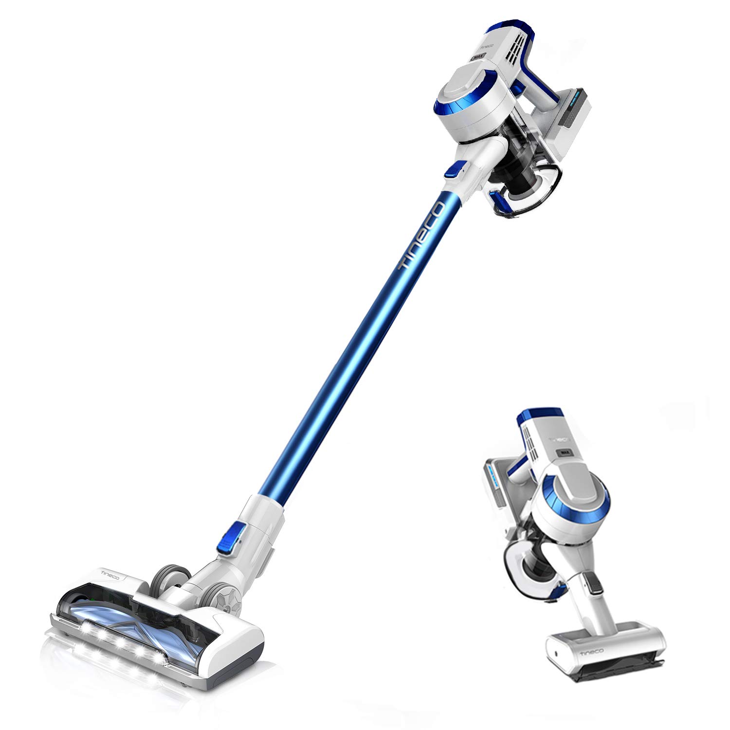 Tineco A10 Hero Cordless Stick Vacuum Cleaner Lightweight 350W Digital Motor Lithium Battery and LED Brush, Handheld Vacuum $149.99