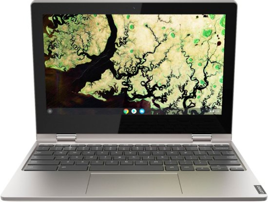 Lenovo - C340 2-in-1 11.6" Touch-Screen Chromebook - Intel Celeron - 4GB Memory - 32GB eMMC Flash Memory - Platinum Gray