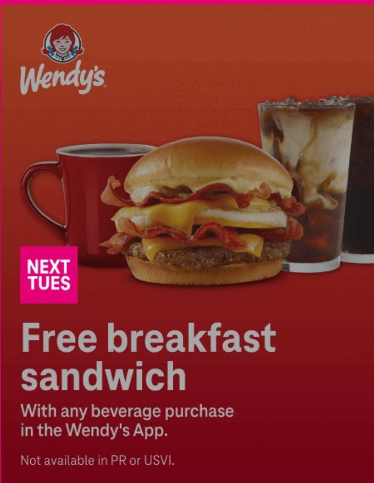 T-Mobile Customers 05/17/22: Wendy's Free Breakfast Sandwich*, Free Walmart+ 90 Day Trial, 30% off Crocs, $45 off Blue Apron*