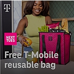 T-Mobile Tuesdays app users 4/18/23: Free reusable T-Mobile bag, set of MightyFix stasher bags for $3, 40% off Kor, 10 cent Shell gas discount