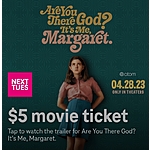 T-Mobile Tuesdays app users 4/25/23: $5 AYTGIM Margaret movie ticket, free 1-year magazine sub, 25% off H&amp;M, 10 cent Shell gas discount, etc.