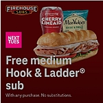 T-Mobile Tuesdays app users 11/7/23, Free Firehouse Sub*, 10 free 4x6 prints, 50% off first 2 weeks of Fresh n Lean, $150 off 4 Goodyear tires, 15 cent Shell Gas discount*
