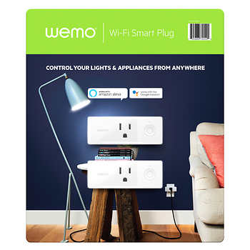 Costco Members 2 Pack Wemo Mini Smart Plugs Expired