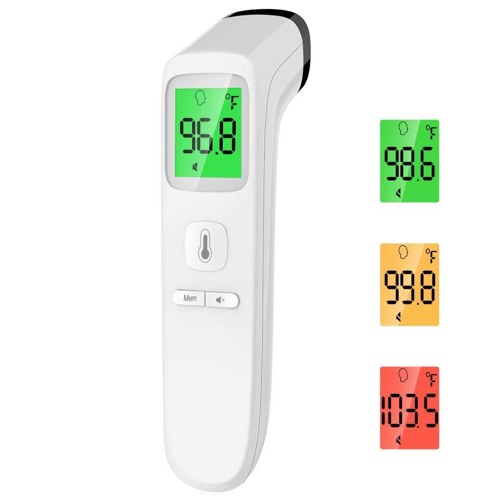 Touchless Thermometer with Batteries, Fever Alarm, 35 Groups Data Storage $16.89