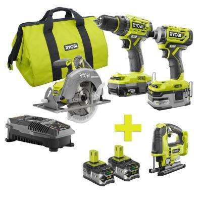 Ryobi 18V One+ Cordless Brushless 3-Tool Combo Kit with 2 Free Power Tools $199 - YMMV