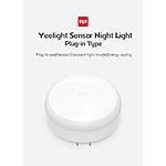Yeelight YLYD03YL Plug-in Smart Induction Light $9.99 w/ FS AC @ urlhasbeenblocked