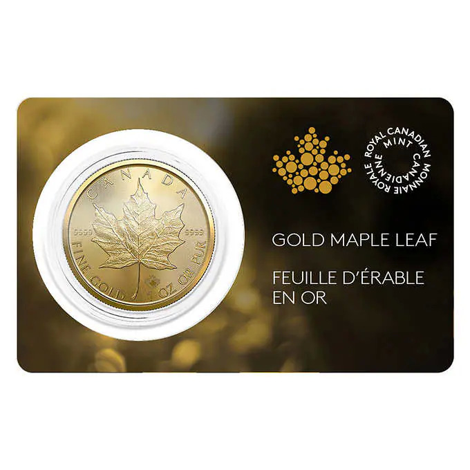 1 oz Canada Maple Leaf Gold Coin