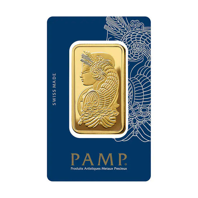 Costco Members: 50 Gram Gold Bar PAMP Suisse Lady Fortuna (New In Assay) $3699.99