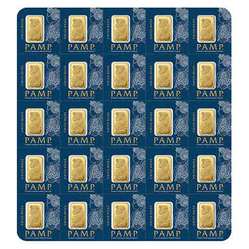 Costco Members: 25 Gram Pamp Suisse Lady Fortuna Multigram Gold Bar Veriscan (New in Assay) $2099.99