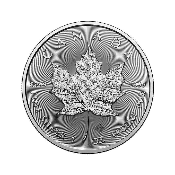 Costco Members: 2024 1 oz Canada Maple Leaf Silver Coin, 25-count $759.99