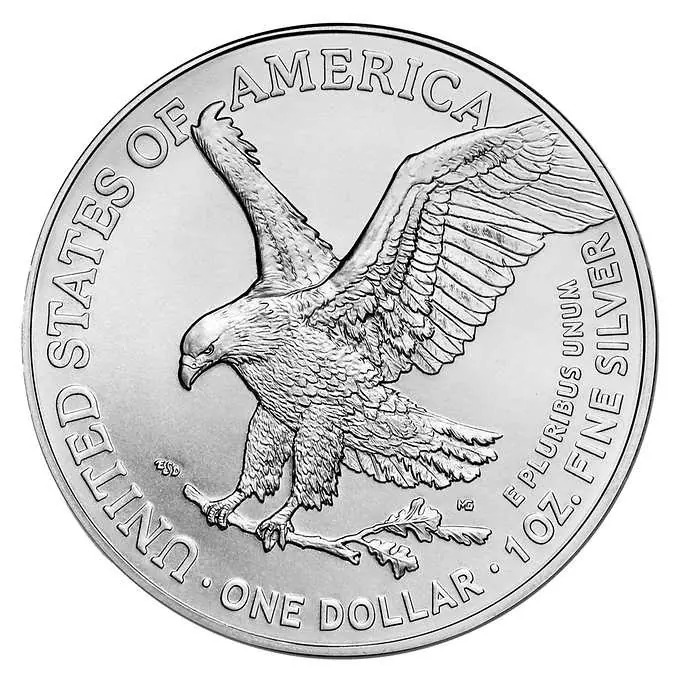Costco Members: 2024 1 oz American Eagle Silver Coin, 20-count $689.99