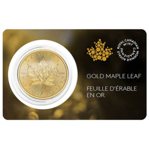 Costco Members: 2024 1 oz Canada Maple Leaf Gold Coin $  2089.99
