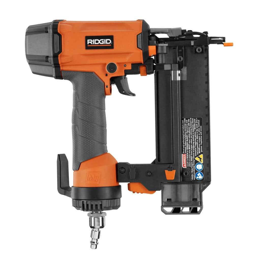 Home Depot RIDGID Pneumatic 16Gauge 21/2 in. Finish Nailer with 18