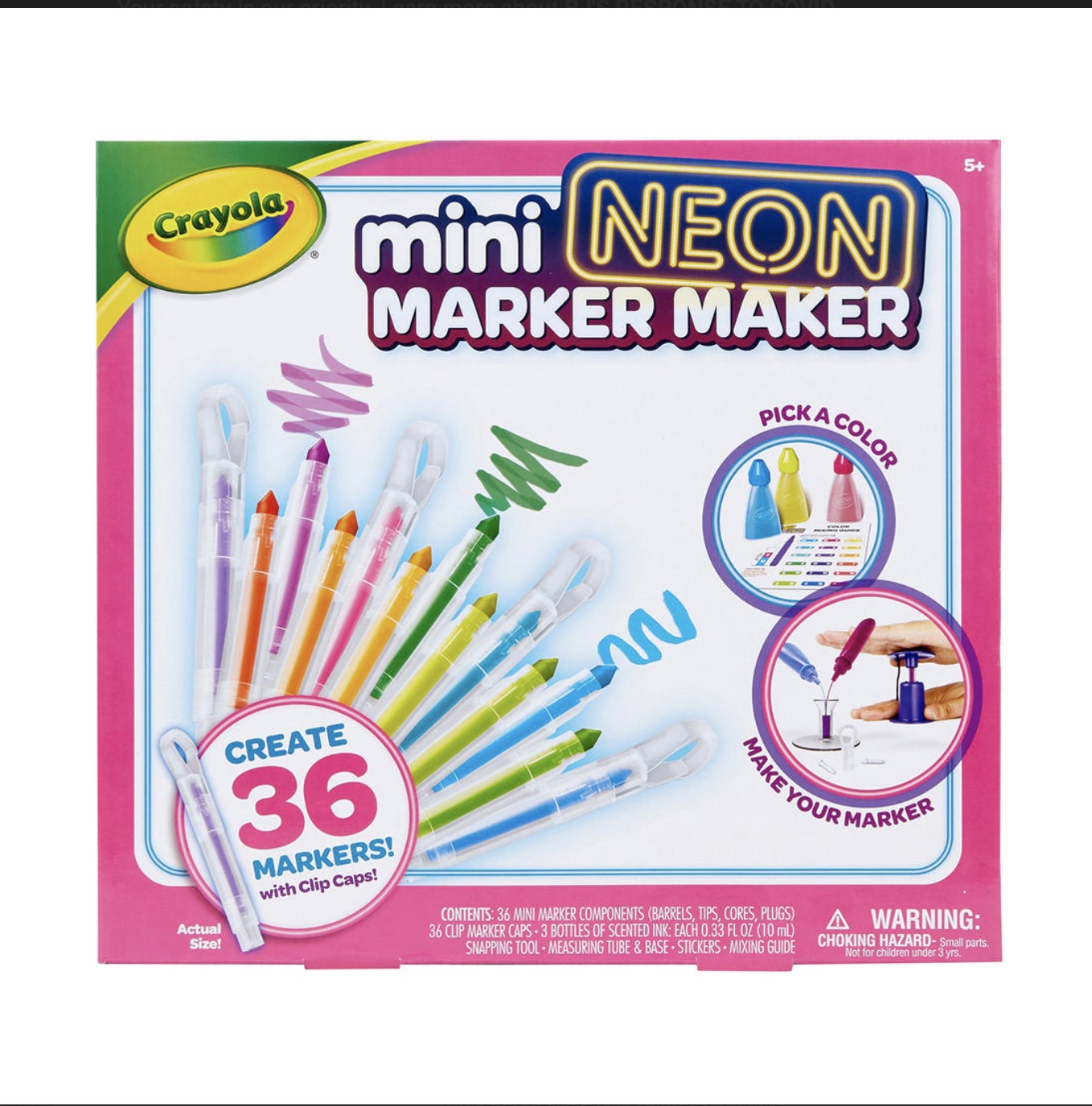 Crayola Mini Neon Marker Maker Art Set Bjs.com or In Store Clearance $3.98