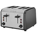 Waring Pro 4-Slice Toaster (Black/Stainless Steel) $20 + Free Store Pickup