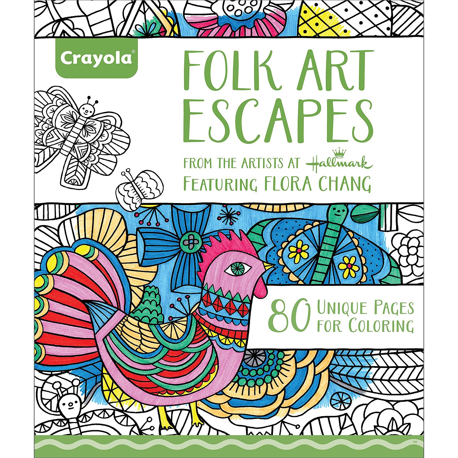 Sam's Club Members: Crayola Folk Art Escapes Coloring Book ...