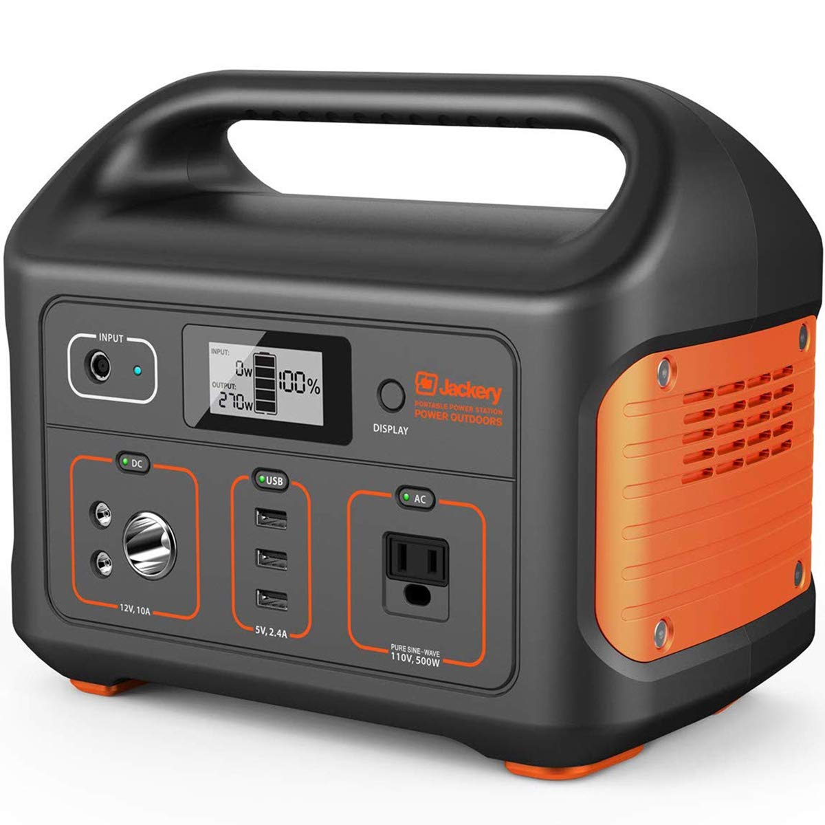 Jackery Portable Power Station Explorer 500 518wh Outdoor Mobile Lithium Battery Pack 100 Off Total When