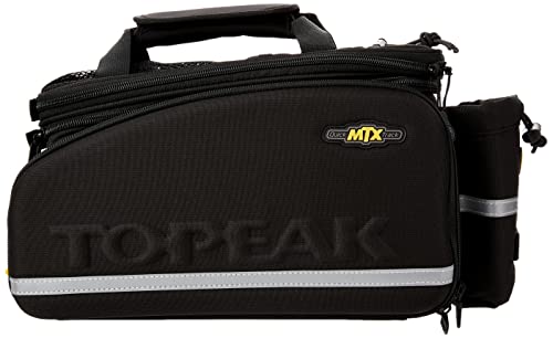 Topeak MTS TrunkBag DXP Bike Bag, Straps, Rigid Molded Panels, Water Bottle Holder $67.61 at Amazon