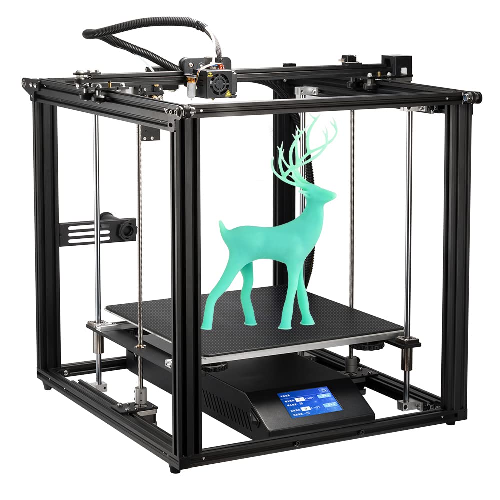 Official Creality Ender 5 Plus 3D Printer with Auto Bed Leveling Sensor Kit, Dual Z-Axis Touch Screen and Glass Bed Large Printing Size 350x350x400mm $509.15