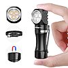 $19.99 + Free shipping | Wurkkos HD10 1200 Lumen Mini Flashlight &amp;amp; Headlamp, USB-C, Rechargeable Battery, Black or Orange and White, RGB, Anduril 2.0 - 4000K and 6000K