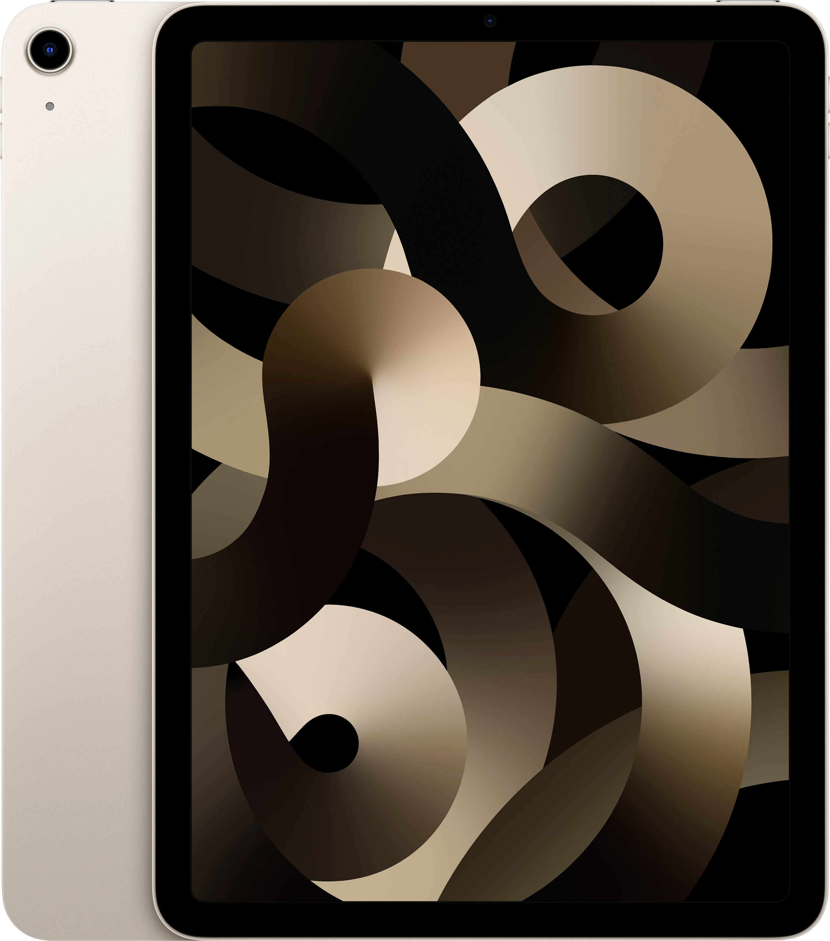 Apple 10.9-Inch iPad Air Latest Model (5th Generation) with Wi-Fi 64GB Starlight MM9F3LL/A - Best Buy $449
