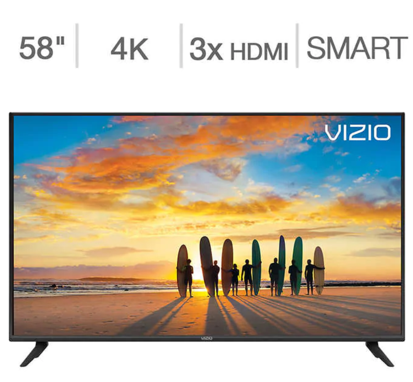 Vizio 58 Class V Series 4k Uhd Led Lcd Tv Chromecast Built In