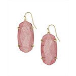 Kendra Scott, 25% off Sitewide (Including Sale): Esme Gold Drop Earrings in Pink Rhodonite or African Turquoise $26.23 &amp; Many More