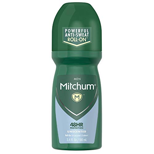 Mitchum Invisible Anti-Perspirant & Deodorant Roll-On, Unscented 3.4 oz (Pack of 2) - $9.99 @Amazon