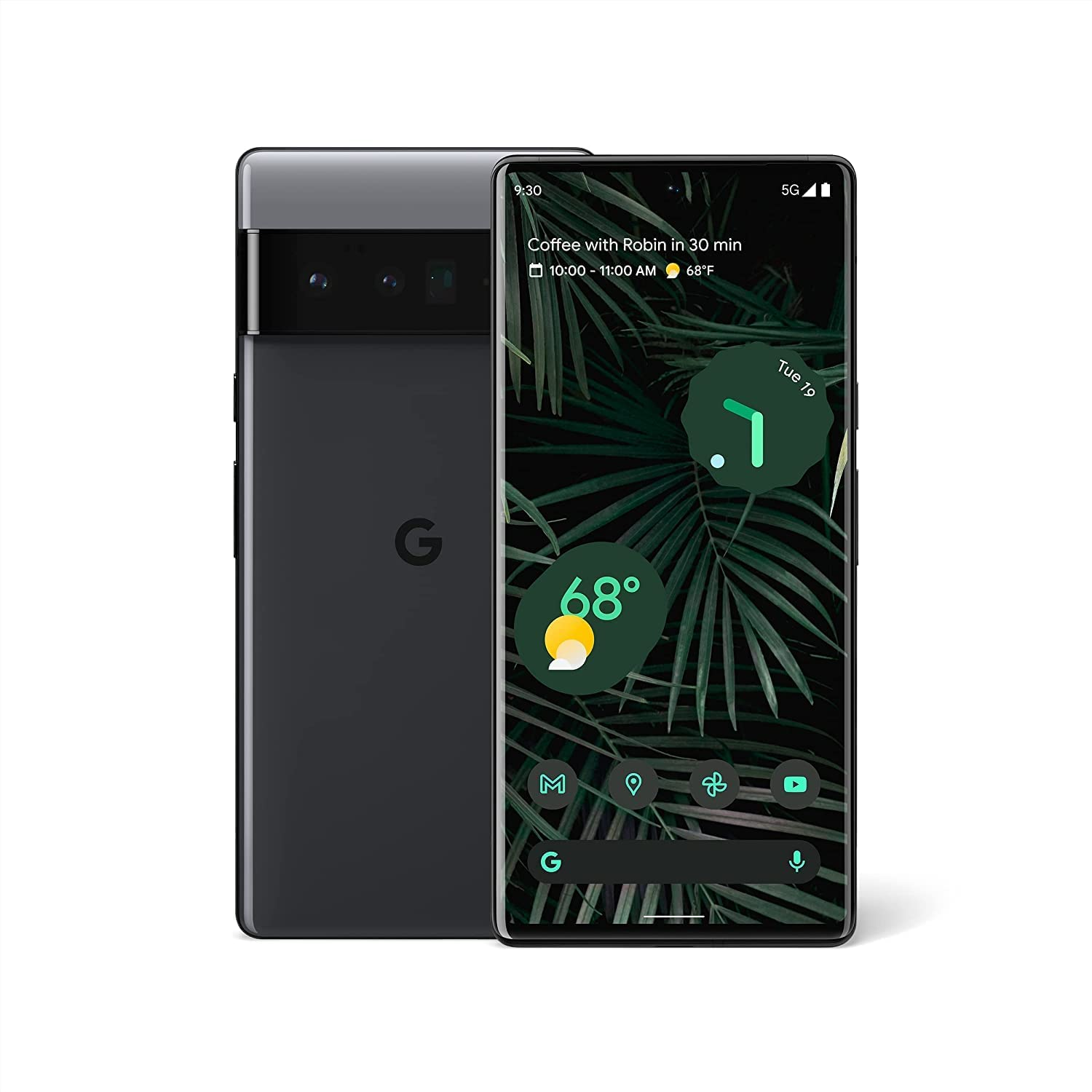 Amazon.com: Google Pixel 6 Pro - 5G Android Phone - Unlocked Smartphone with Advanced Pixel Camera and Telephoto Lens - 256GB - Stormy Black : $949.75