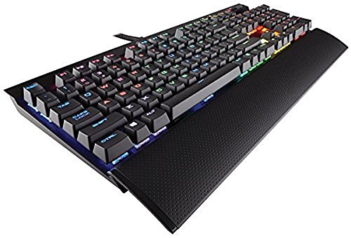 Corsair K70 RGB RAPIDFIRE Mechanical Gaming Keyboard- Fastest & Linear | Cherry MX Speed - RGB (Renewed) $69.99