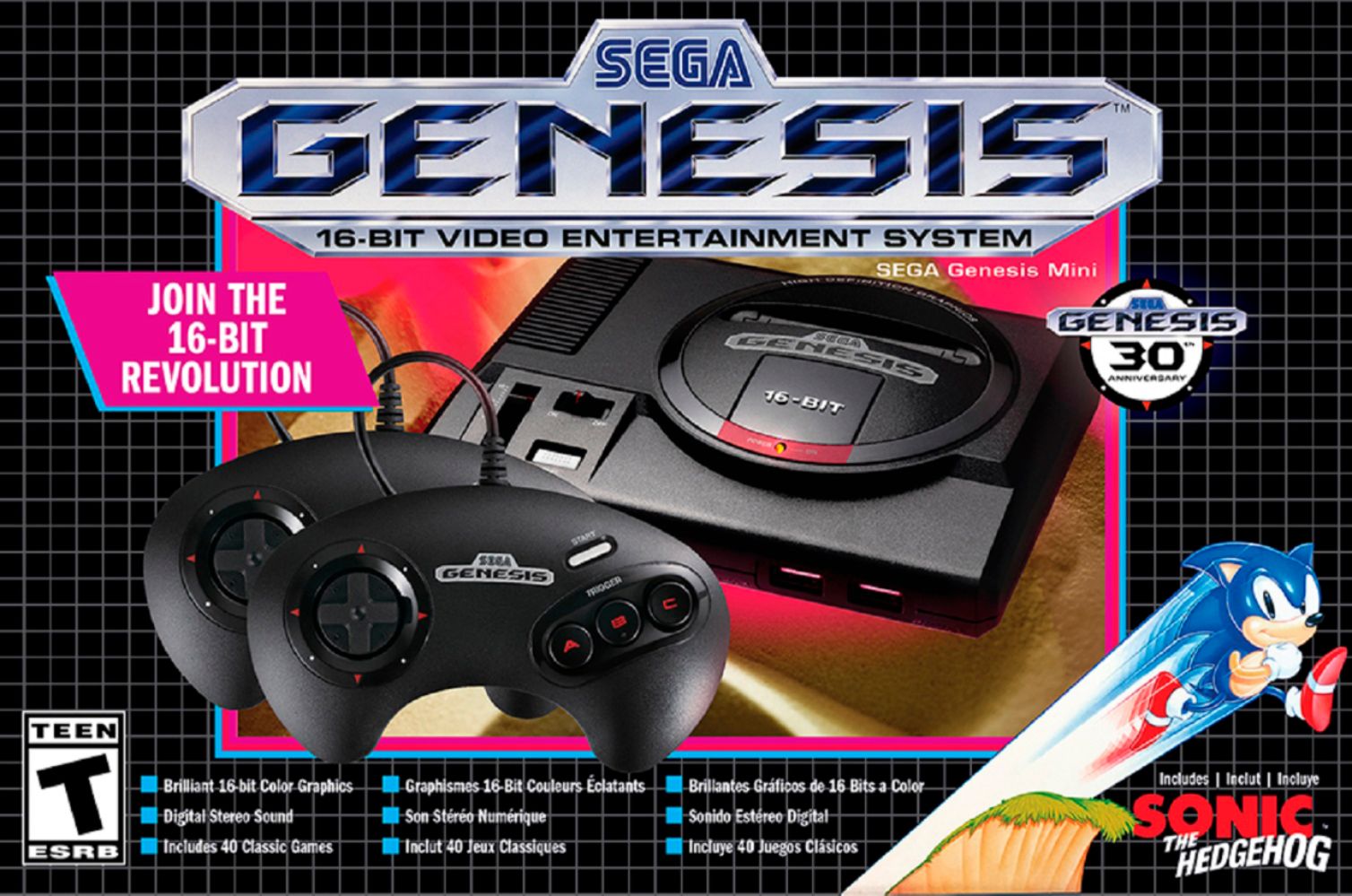 SEGA - Genesis Mini Console $49.99