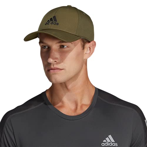 adidas Men's Decision 2 Structured Adjustable Cap/Hat - Focus Olive Green - One Size $14.40