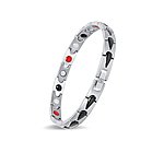 Fashion Titanium Magnetic Therapy Bracelet Pain Relief for Arthritis and Carpal Tunnel Girl for Elegant Women 80% OFF @$7.99+FS