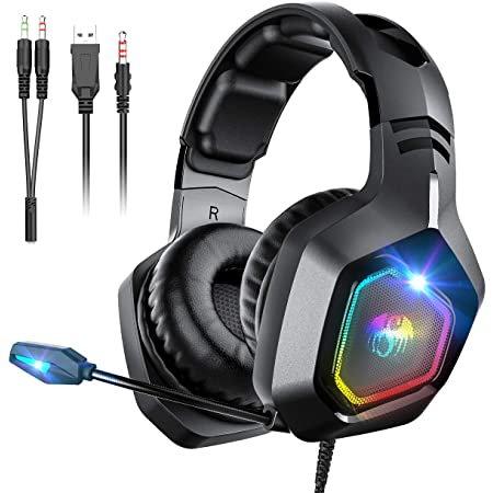 Snoky Gaming Headsets for PS4 $18.19 @Amazon