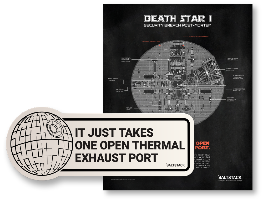 Free SaltStack Death Star Poster with Signup (+Sticker) FREE