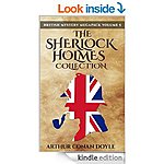 British Mystery Megapack Vol 5 -The Sherlock Holmes Collection: 4 Novels &amp; 43 Short Stories + Extras (Illustrated) (British Mystery Mpacks) [Kindle Edition] 1,343 Pages!