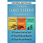 3 Kindle Bks in 1 James Herriotts: All Creatures Great &amp; Small, All Things Bright &amp; Beautiful, and All Things Wise &amp; Wonderful $3.99 [Kindle Edition] + Few More