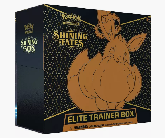 GameStop Pro Members: Pokemon Trading Card Game: Shining Fates Elite Trainer Box $36.39