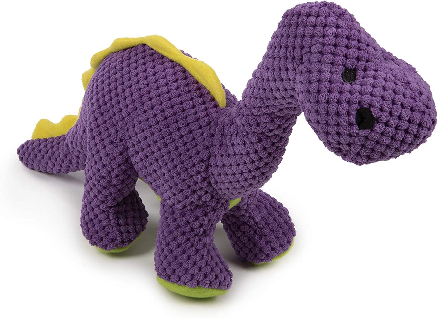 goDog Checkers Plush & PlayClean Large Purple Squeaky Dog Toy (Checkers Dinos Bruto) $7.48 + Free S&H w/ Prime or $25+
