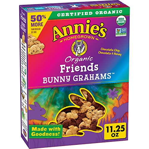 11.25-Oz. Annie's Organic Friends Bunny Grahams Snacks $3.28 + Free S&H w/ Prime or $25+