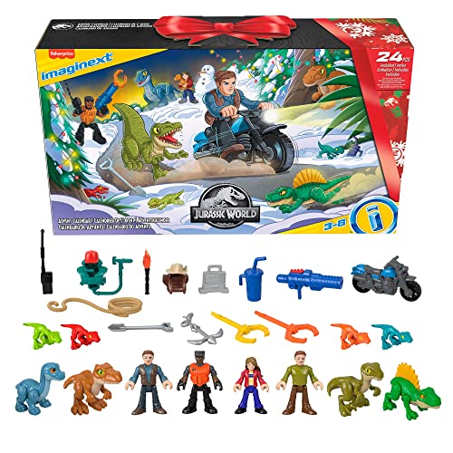 25-Piece Imaginext Jurassic World Dinosaur Toys Advent Calendar $19.34 + Free S&H w/ Prime or $25+