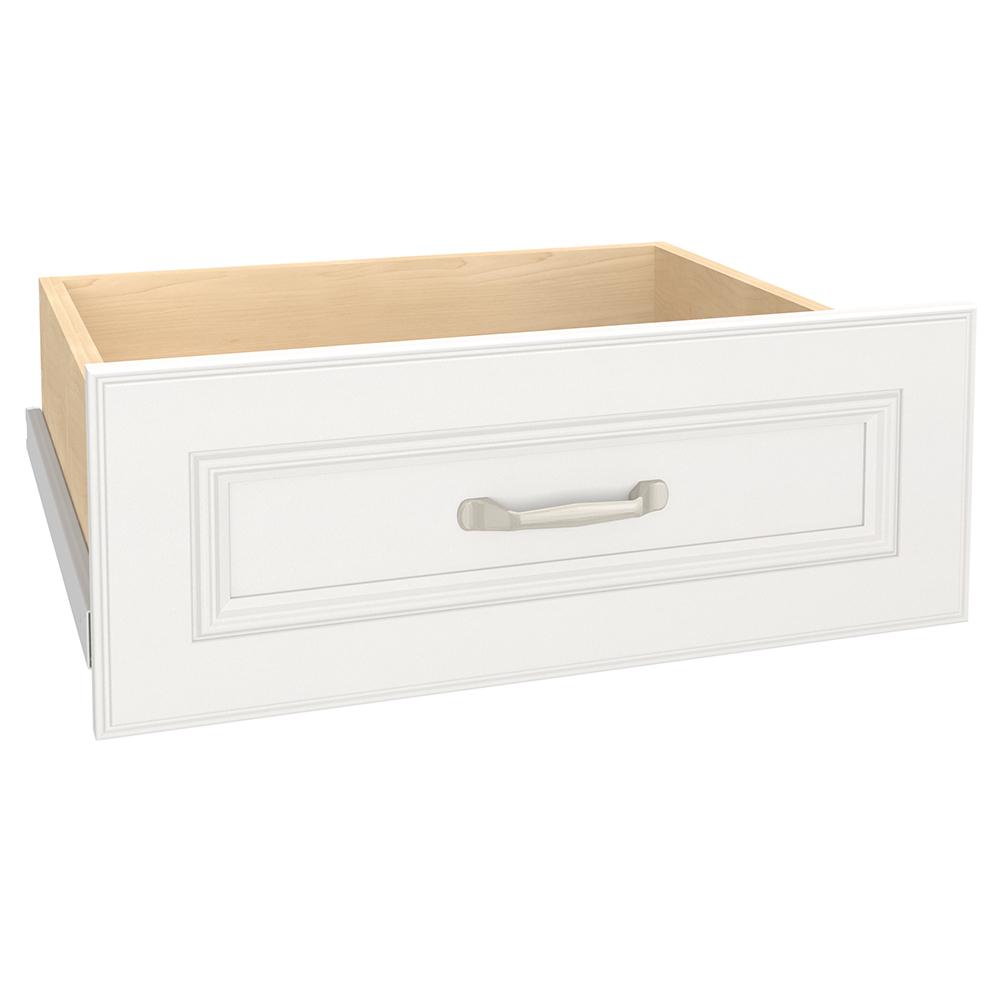 Closetmaid Impressions White Deluxe Wood Drawer Kit Slickdeals Net