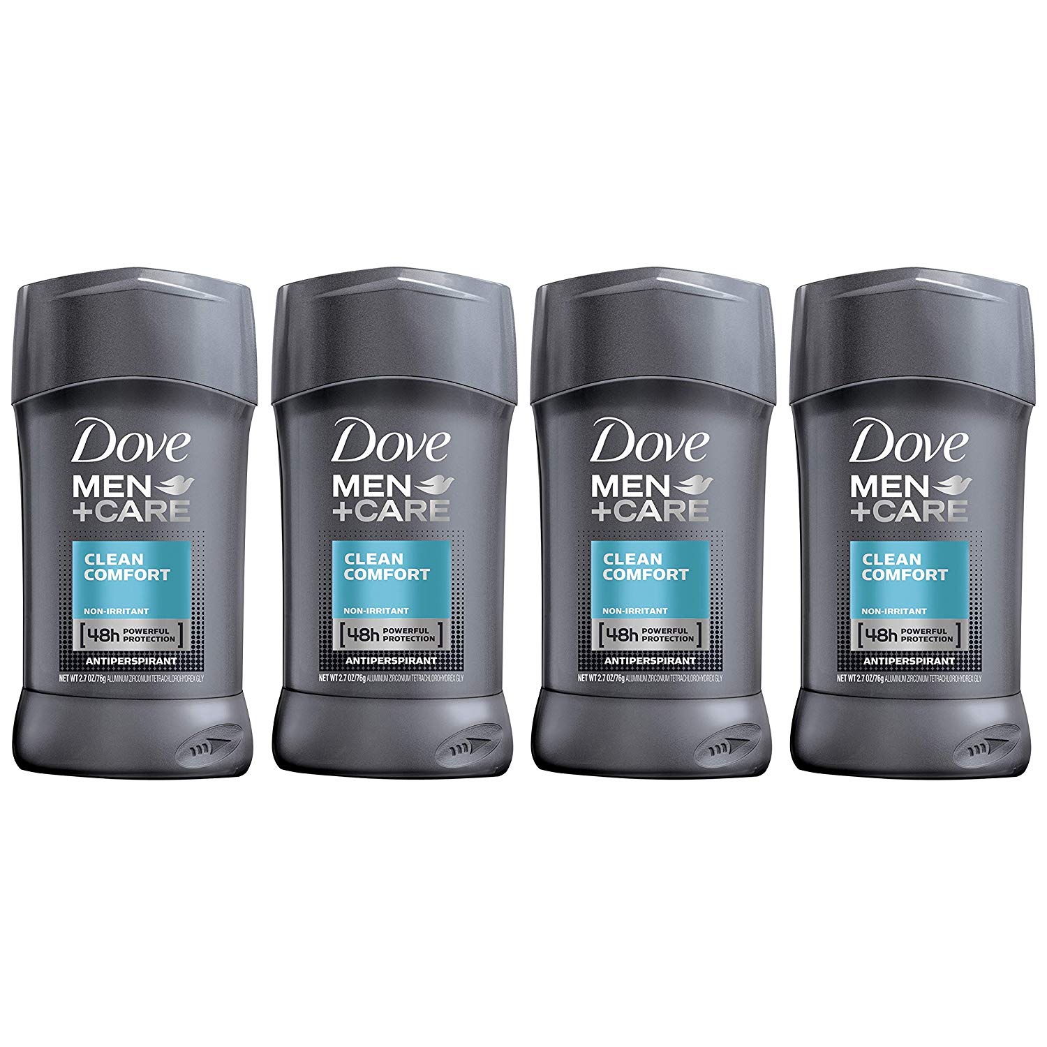 4 Pack 2 7oz Dove Men Care Antiperspirant Deodorant Clean Comfort