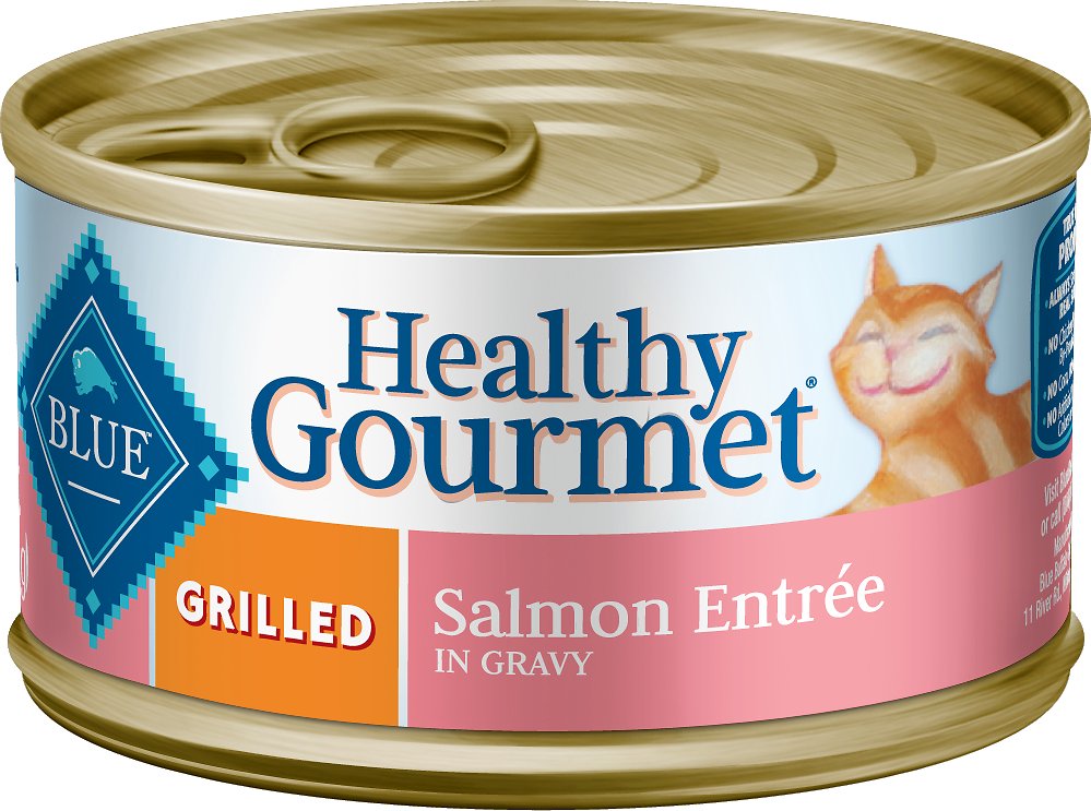 24 Pk 3oz Blue Buffalo Healthy Gourmet Wet Cat Food Grilled