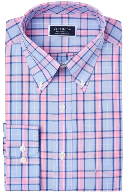 club room performance dress shirt