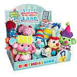 Kids Preferred Birthdaykins Plush 12 Pack Wholesale Display $49.99+Free Ship Walmart (Deal Genius is the seller)